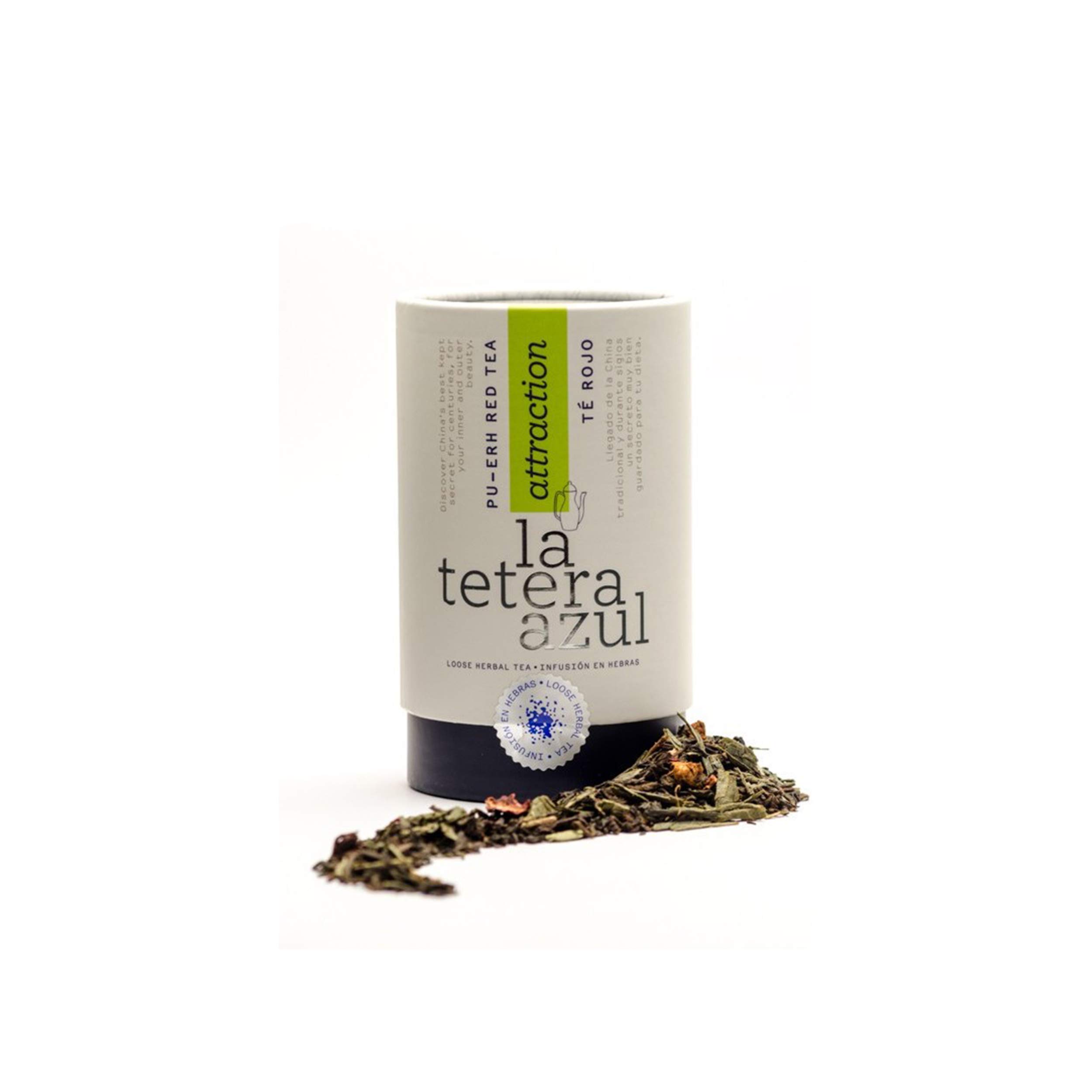 LA TETERA AZUL Infusión De Frutos Del Bosque Premium. Hibisco, Uva, Arándano, Grosella Negra Y Saúco. Frutos Del Bosque Y Frutos Rojos. Bote De 20 Pirámides. — view 47