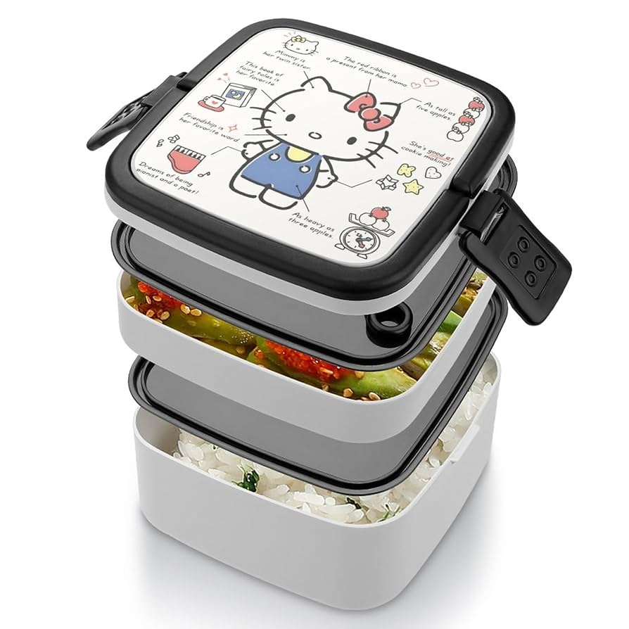 Rady ハローキティ ランチボックスセット OSK 弁当箱 500ml ハローキティ ランチボックス 仕切付