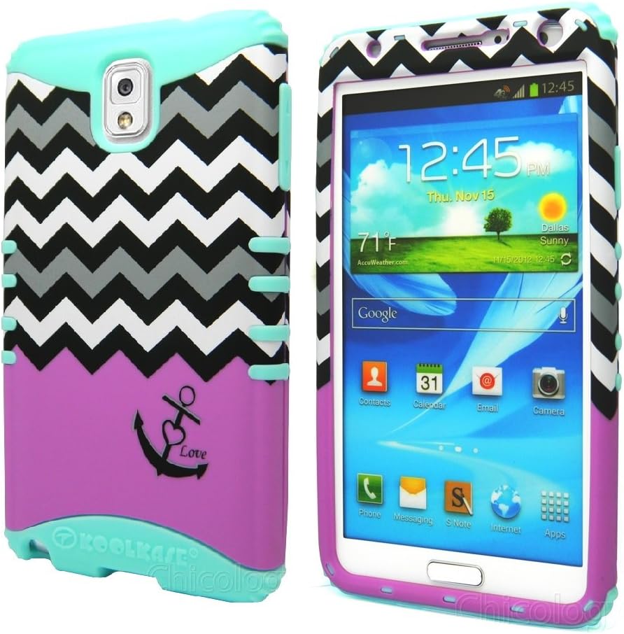 Samsung Galaxy Note 3 Protective Case Cover. Chevron Hard cover