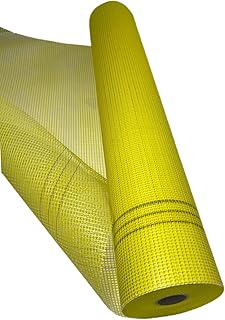 Armierungsgewebe 165g /m² 4x4 mm GELB 50m² Glasfasergewebe Gewebe Putzgewebe Putz VWS- und WDVS System