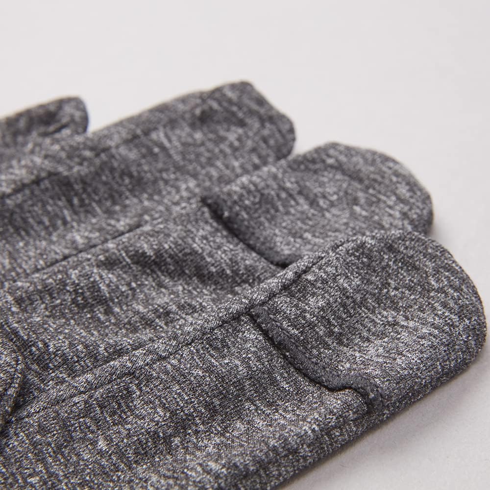 Free Knot Y4178-F-94 UV Full Coverage Gloves, One Size Fits Most, Heather Gray