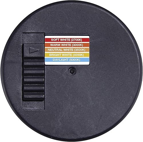 Miniatura 5 de Satco S11836/08 ColorQuick LED Downlight Retrofit, CCT seleccionable por color 2700K/3000K/3500K/4000K/5000K, 5-6 pulgadas, níquel cepillado,