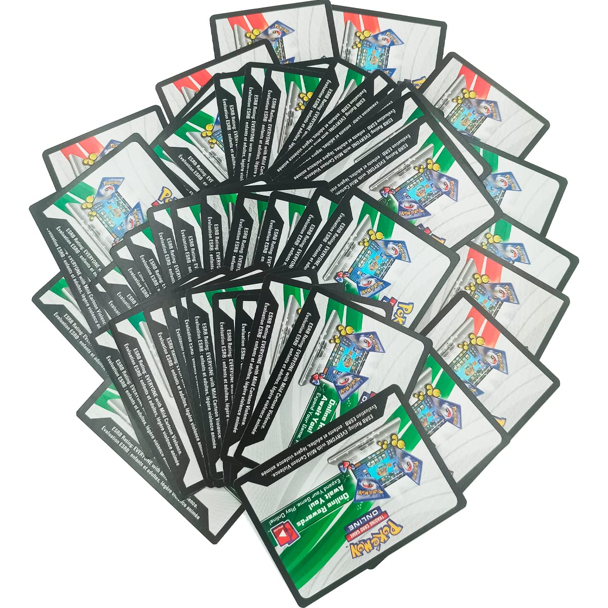 pokemon cards codes Pokémon Cards With Codes For Online Game - Booster 50 Pieces