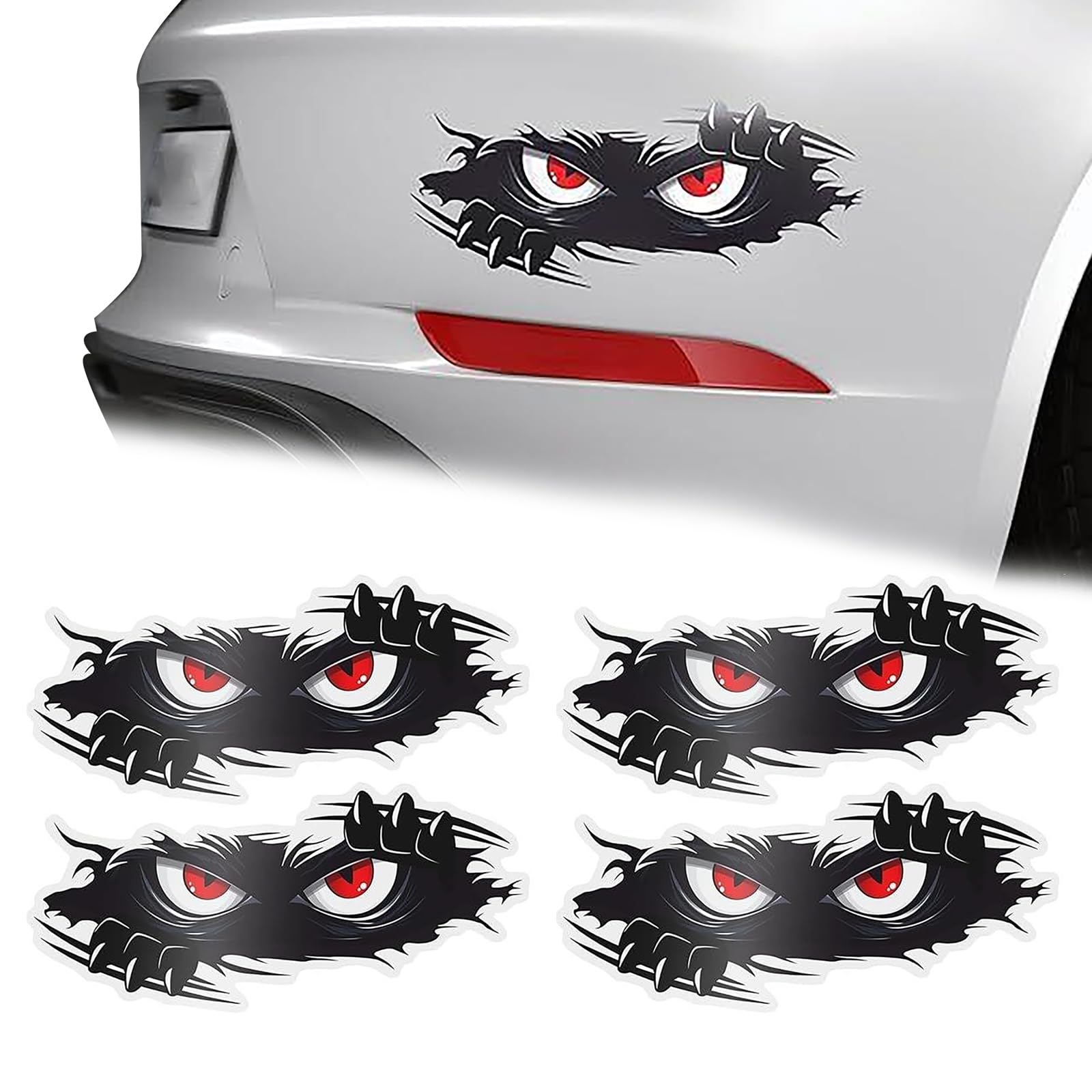 Adesivo riflettente per auto, 6 pezzi, 8 x 8 cm, per proteggere la vernice dai graffi, per furgoni, adesivi creativi, adatti per porte, frigoriferi, b | Leroy Merlin