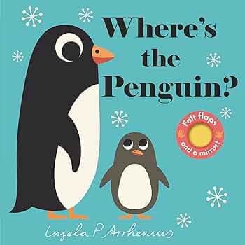 Wo ist Pinguin Pips？ 幼児用絵本　洋書 Amazon.com: Pip the Little Penguin (An Alphaprints picture
