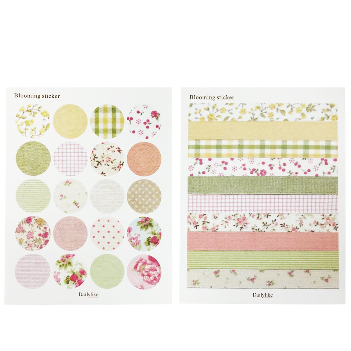 Wrapables Decorativo Campagna Modello Sticker Set
