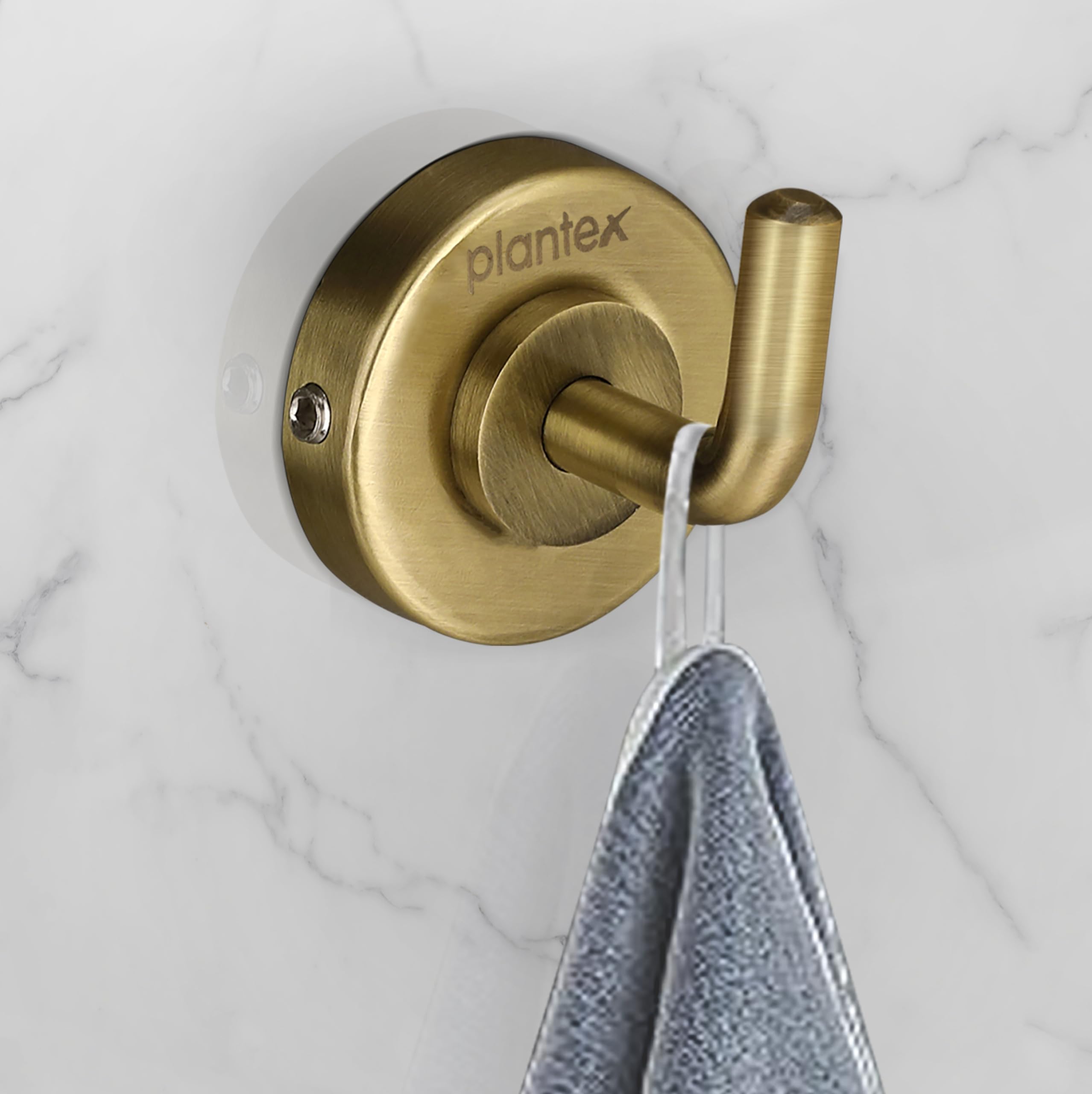 Plantex 304 Grade Stainless Steel Robe Hook/Cloth-Towel Hanger/Napkin ...