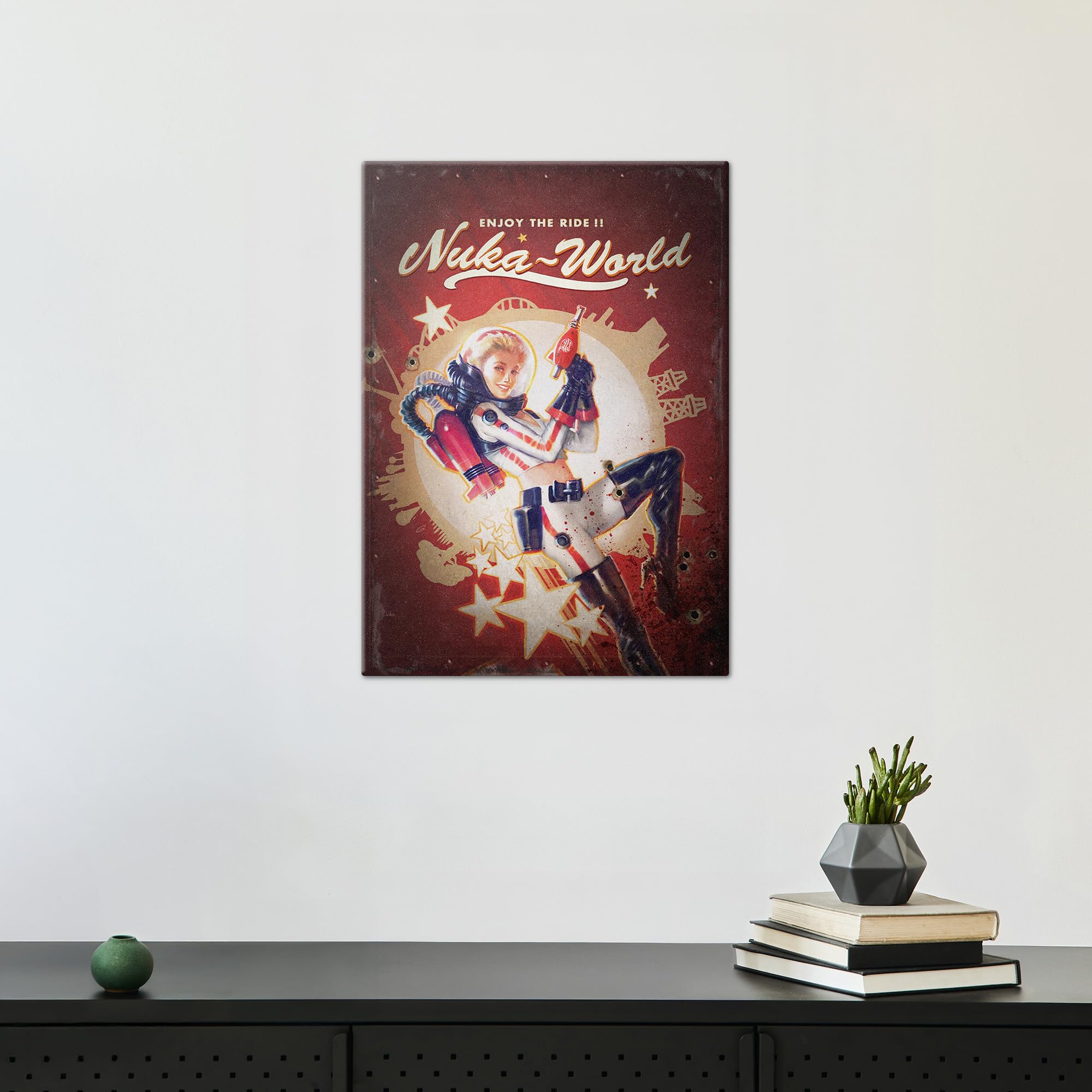 Amazon.com: Displate Metal Poster Fallout - Nuka Cola - Easy