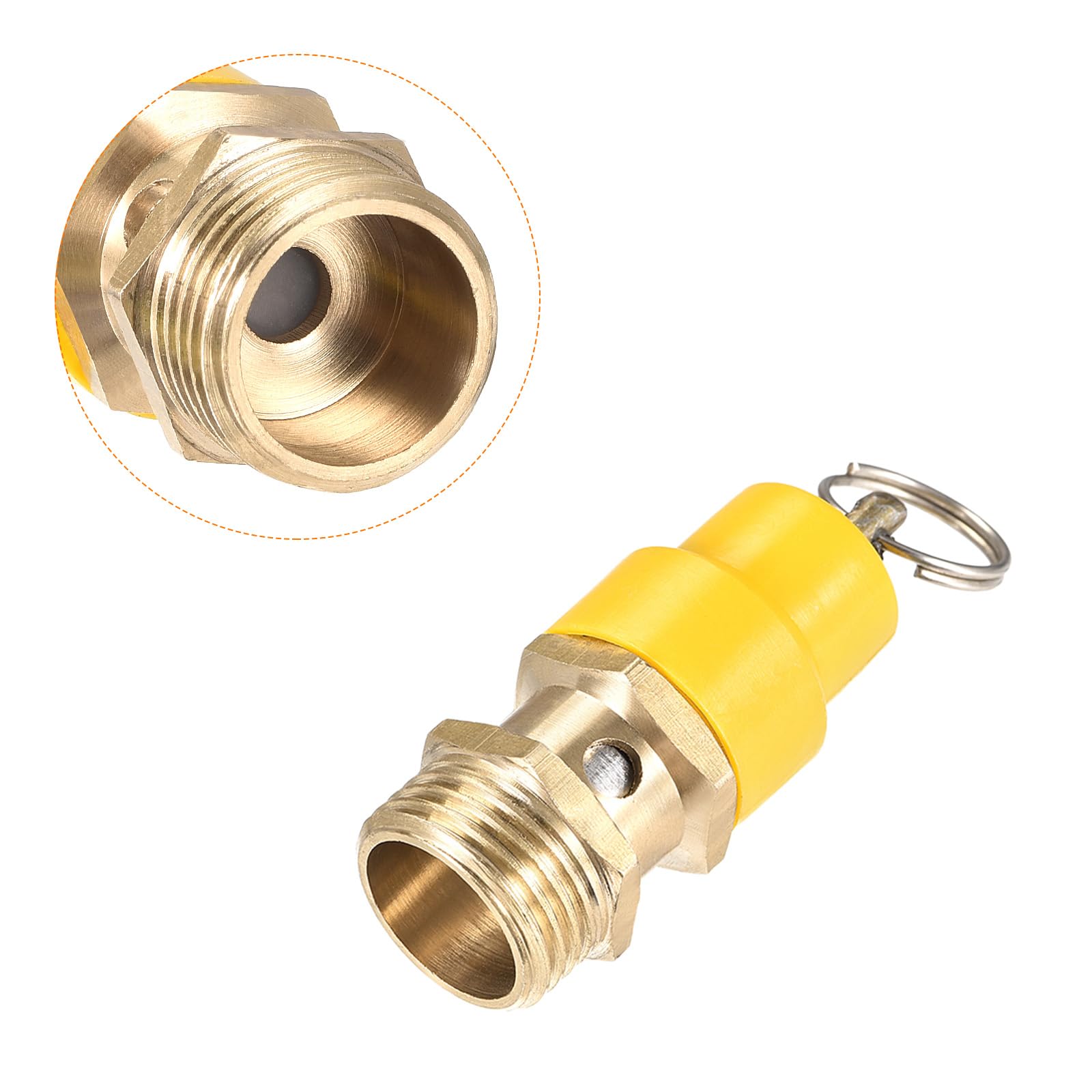 Tubo Tubo Compressore Daria In Acciaio Lunghezza 280 Mm Con Set Valvole Di