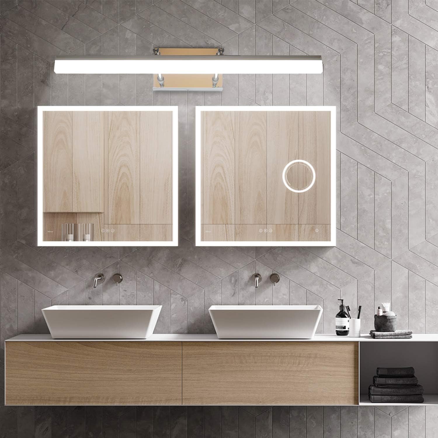 Up To 50% OFF Modern Vanity Light,LED 31.5 inch Bathroom Vanity Light Fixtures Wall Light for Bathroom(White Light)