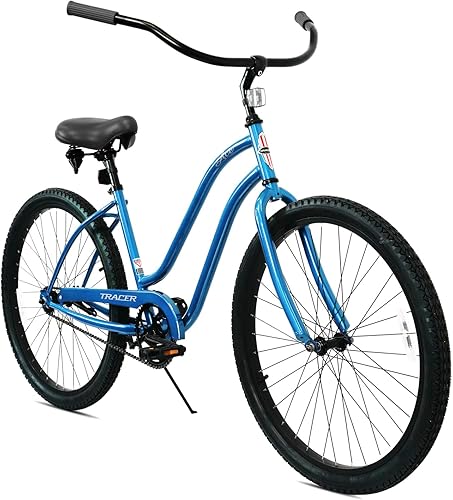 Miniatura 2 de Tracer ACE - Bicicleta crucero de playa de una sola velocidad de 26 pulgadas con freno de posavasos para hombres y mujeres, varios colores