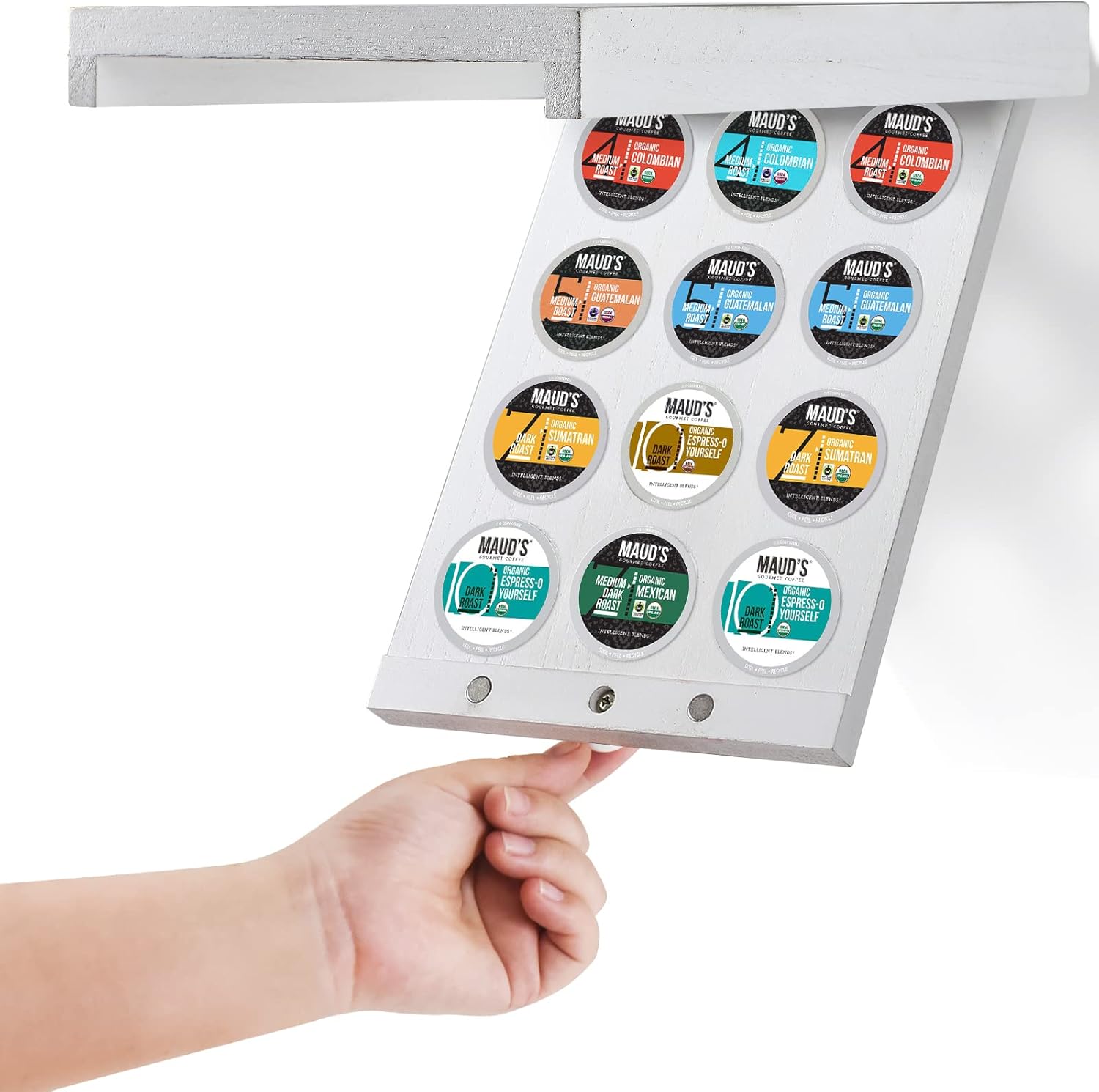 Megsooul Coffee Pod Holder for K Cups, Under K Cup