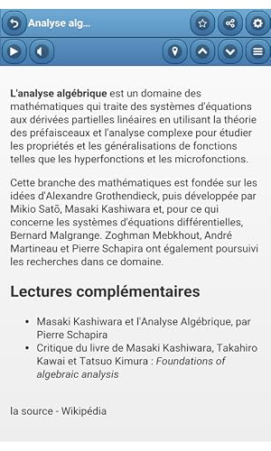 Analyse mathématique – vue 3