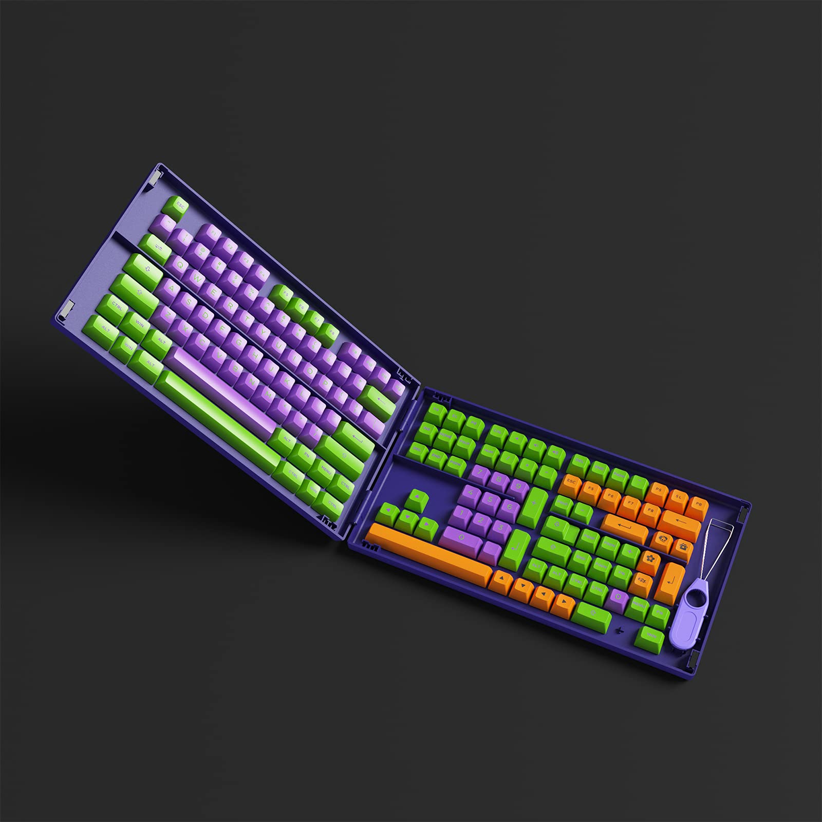AKKO Keycap - ASA Profile - EVA Theme 01 (158pcs) : Amazon.sg