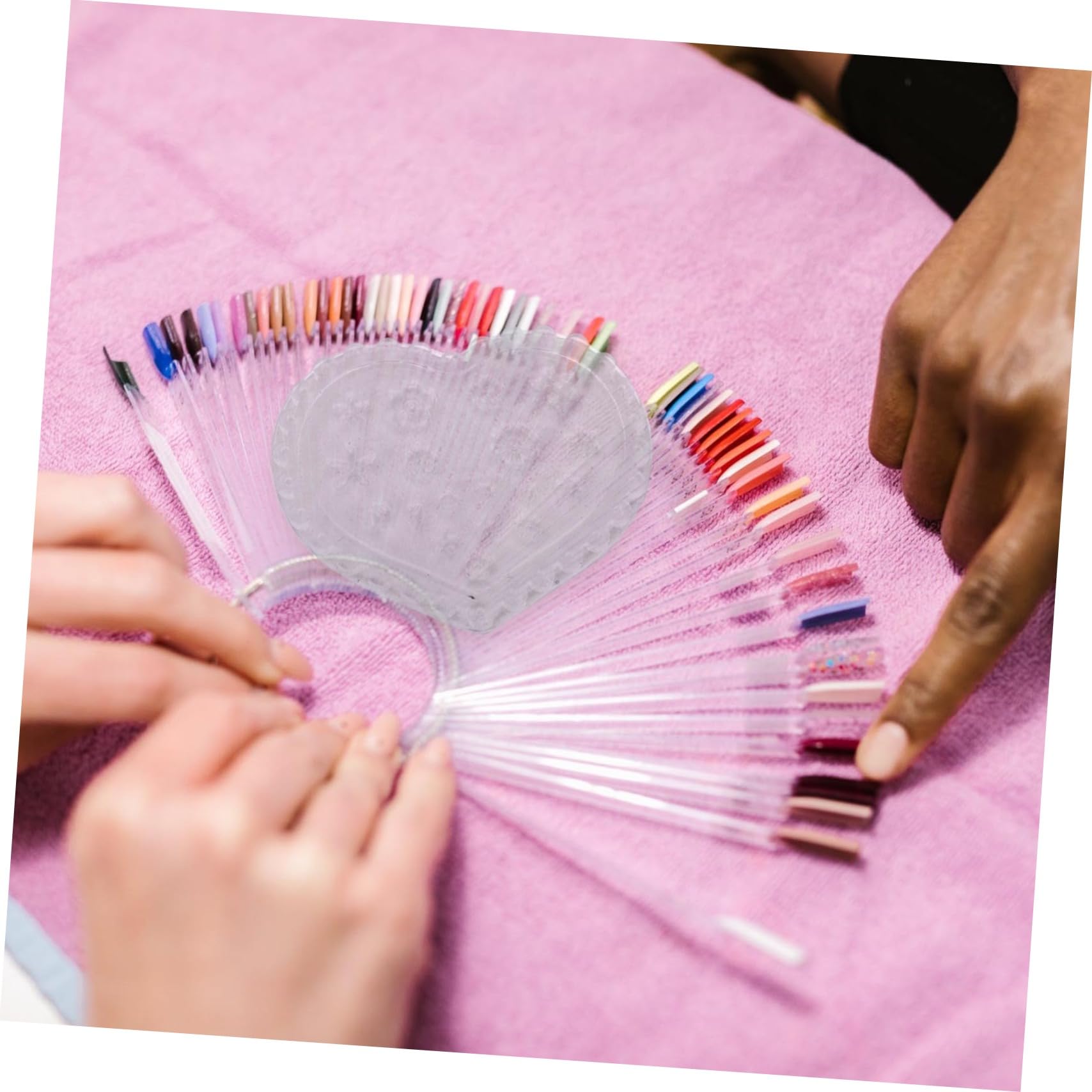 ERINGOGO Creative Nail Art Silicone Molds Chic Manicure Art Mold Nail Salon Supplies