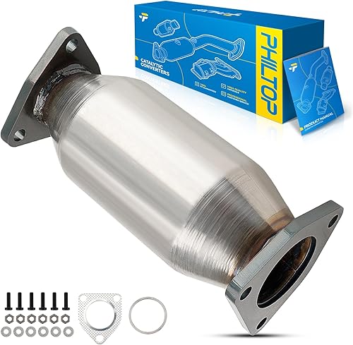 Vista 16 de PHILTOP Convertidor catalítico de alto flujo para Encore 1.4L 2013-2021, Cruze 1.4L 2011-2015, Cruze Limited 1.4L 2016, Sonic 1.4L 2012-2020, Trax