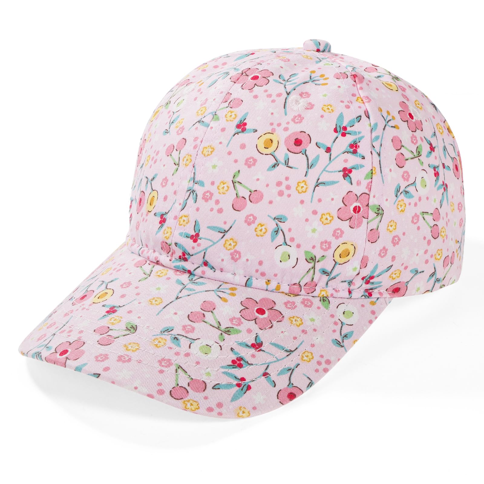 Gorras de Béisbol, Sombrero de Sol Ajustable Gorra de Béisbol Niños y Niñas, 50+ UPF Algodón Niños Snapback-Cap Baseball Cap Sombrero Suave Ligero Ajustable para 2-6 Años