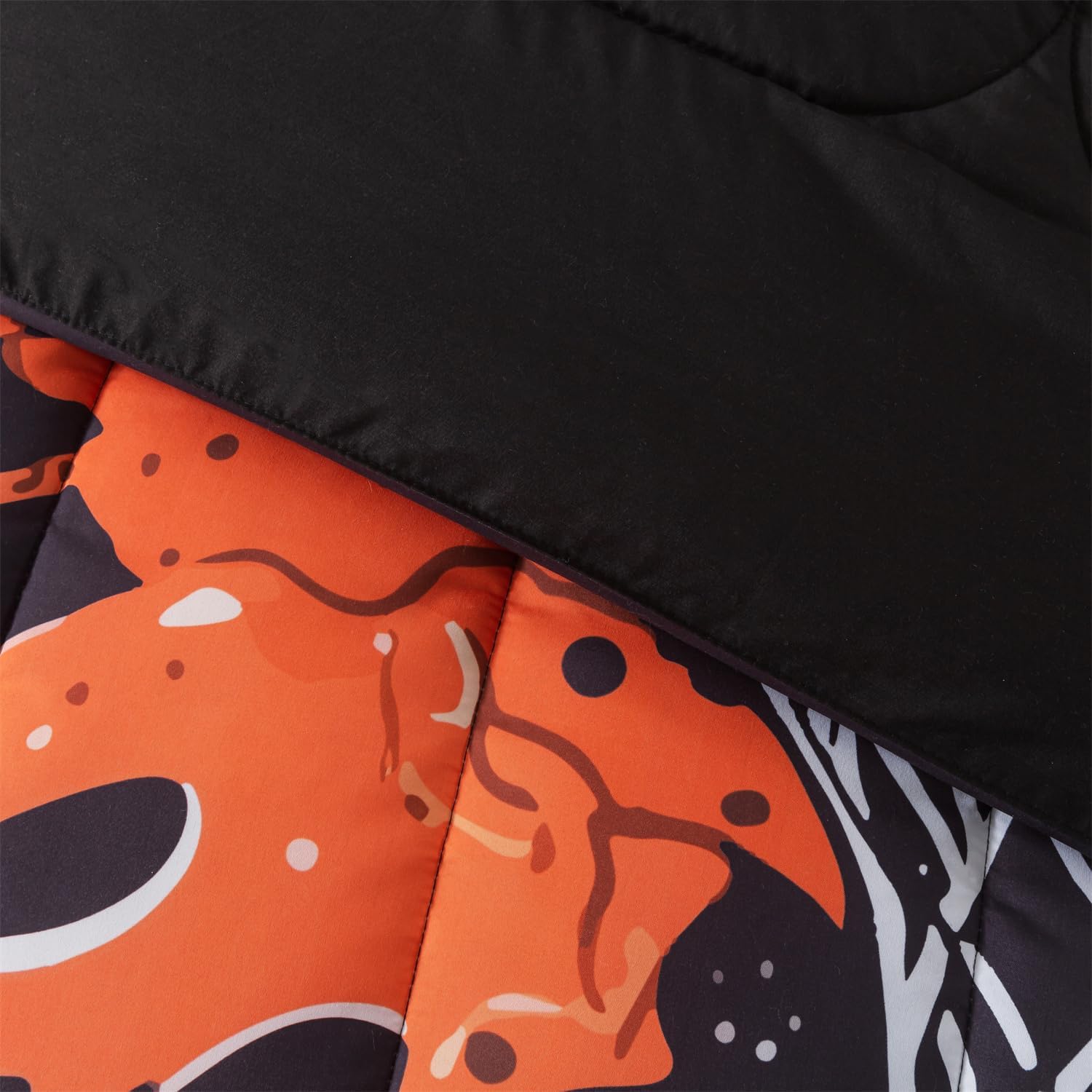 qjmiaofang 6Pcs Basketball Bedding Full for Kids Black Basketball Comforter Boys Teens Sport Bed in A Bag with Basketball Sheets Soft Microfiber Balls Themed Bed Set with Comforter,Sheet,Pillowcases