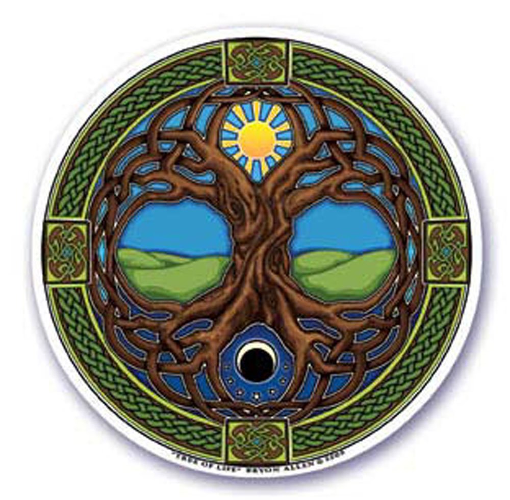 Mandala Arts Window Sticker "Tree of Life" Decal