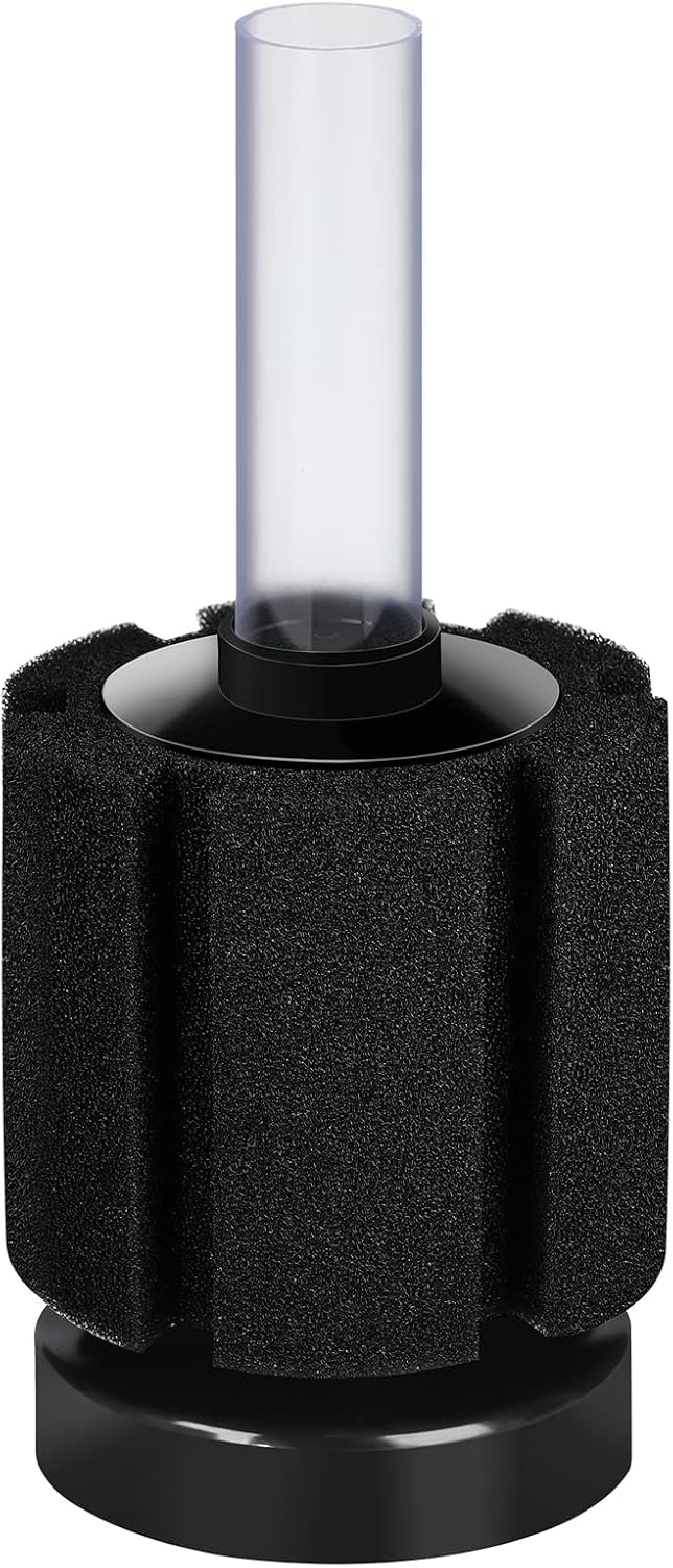 AQUANEAT Aquarium Bio Sponge Filter Breeding Fry Betta Shrimp Nano Fish Tank (Small up to 10Gal)
