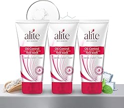 Alite Oil Control Gentle Face Wash | Eliminates Excess Oil, Control Sebum Level | Prevents Acne and Breakouts For Fresh, Purify, and Hydrated Skin Pack Of 3(70gm Each