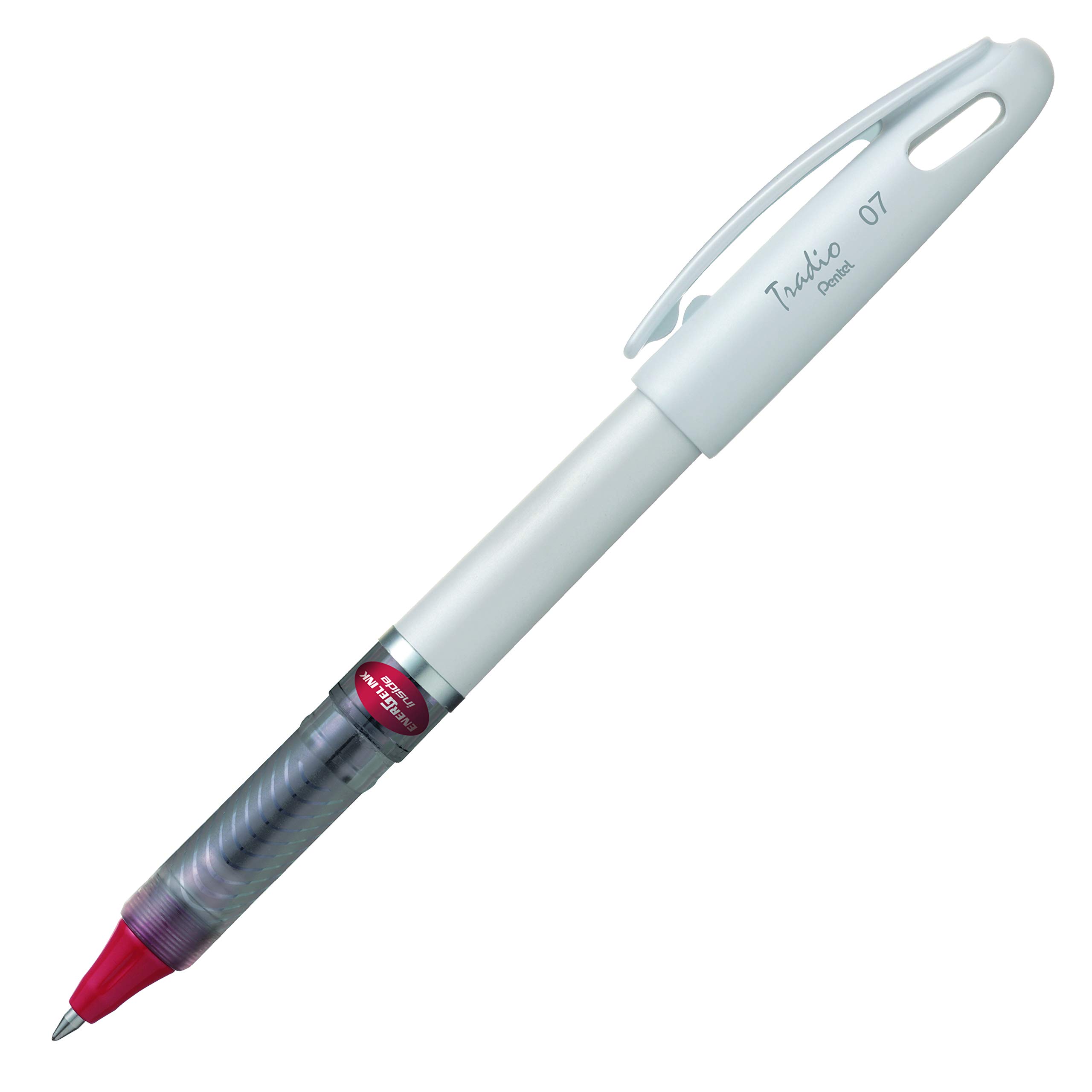 筆記具 Pentel INJECTO Pentel Caneta de tinta gel Tradio Pearl da EnerGel (0,7 mm), ponta