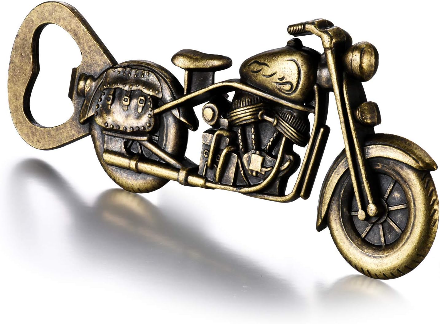 Beer Gifts for Men Dad Boyfriend Husband, Valentines Day Gifts for Him Boyfriend, Motorcycle Bottle Opener, Birthday Bikers Presents for Grandpa