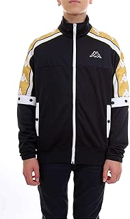 tuta kappa nera e rossa