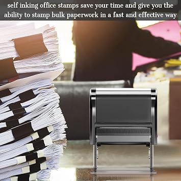 Self Inking Top Secret Stamps Rubber Privacy Stamp Confidential Stamps Classified Stamp,Red Top Secret Detective Seal for Scrapbooking, Arts, Craft, Kids DIY, Calendars Journals