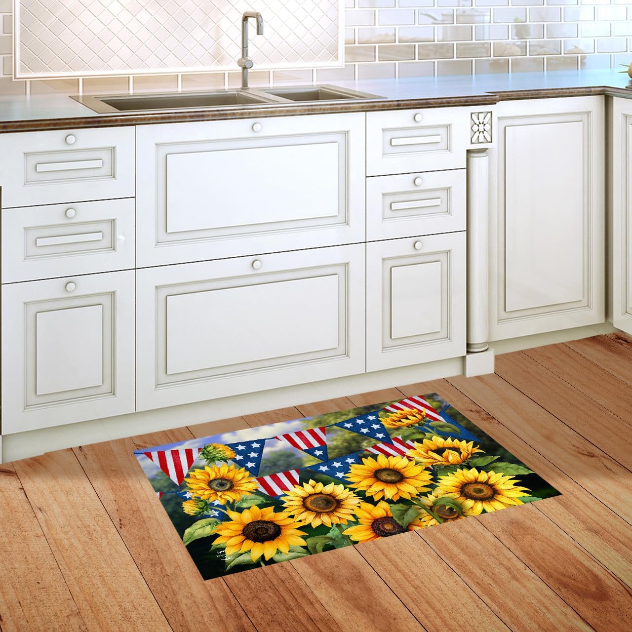 Briarwood Lane American Sunflowers Doormat