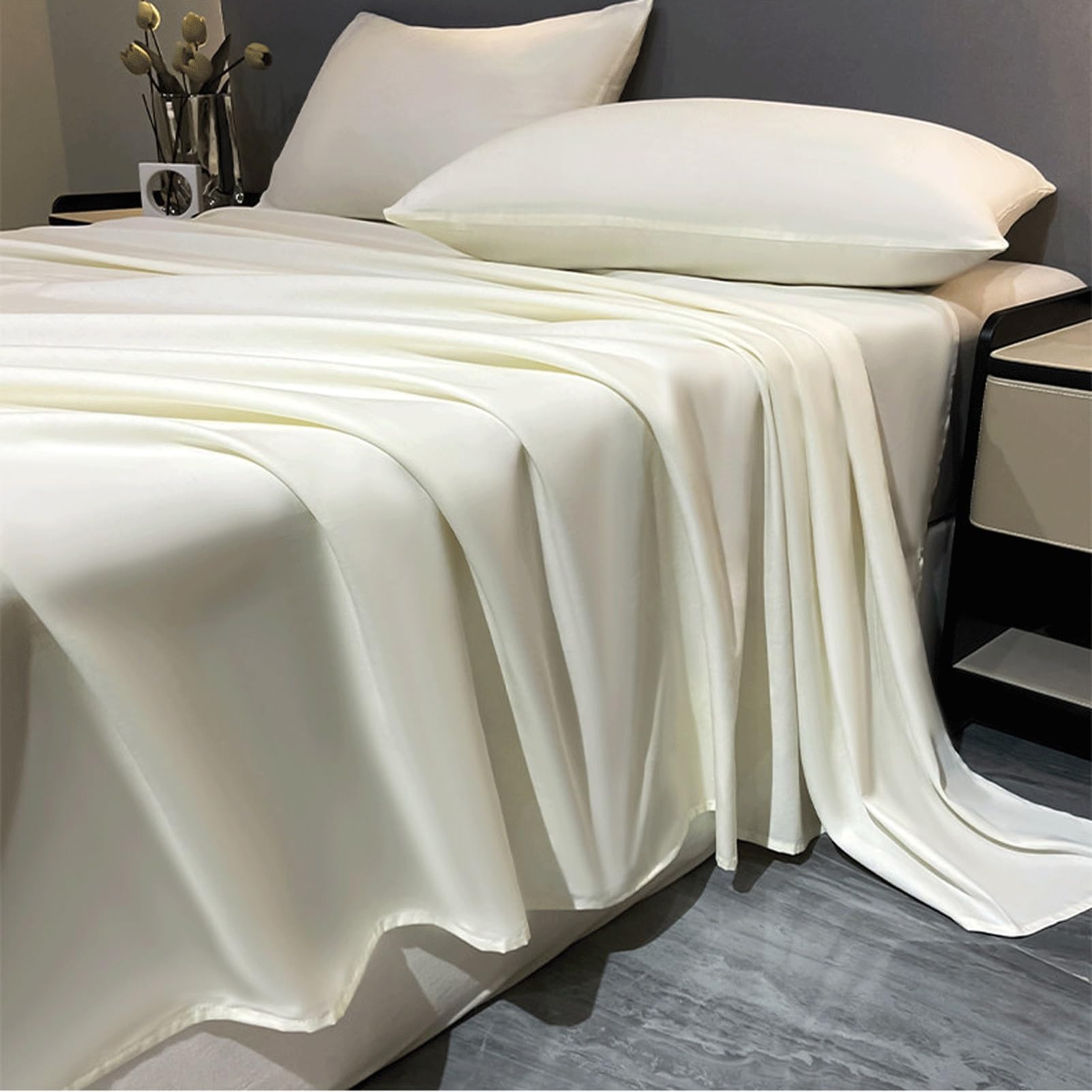 Bettlaken 120x230cm bis 245x270cm Flache Laken aus 100 % Baumwolle luxuriöse ohne Gummi Hotelbettwäsche for Damen, Herren, Kinder, Teenager, Jungen(Pink,245x250cm)