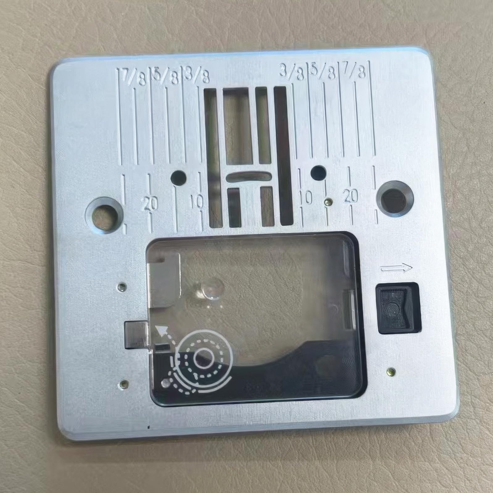 View 1 of ?Sewing Machine Needle Plate for Singer 4423,5511,6335,4432,5523 Models - Universal Replacement?