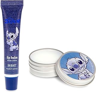 Disney Stitch Denim Lip Balm Duo | Mad Beauty...