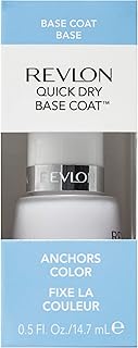 Base Coat Nail Polish by Revlon, Quick Dry Nail Polish, Chip Resistant & Longwear Formula, High Shine Finish, Quick Dry Ba...