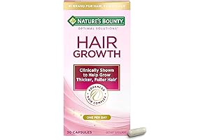 Nature's Bounty Hair Growth Solution: Experience Biotin's Benefits