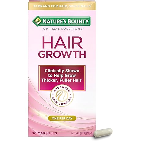Nature's Bounty Hair Growth Solution: Experience Biotin's Benefits