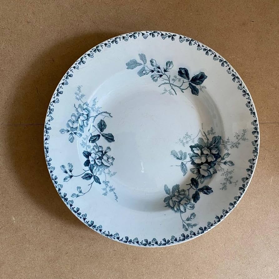 フランス/サンタマン（Saint Amand）アカシア（ACACIA）オーバル アンティーク ラヴィエ オーバル皿 ACACIA フランス サンタマン