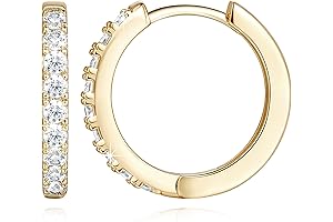 14K Gold Hoop Earrings for Women