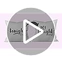 Tonight Not Tonight Reversible Pillowcase Bridal Shower Gift Ready Packaging (20x30 for Standard/Queen Sized Pillows)