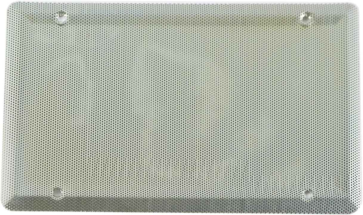 LAFORMO Metal Speaker Cover Grill - Rear Deck Package Tray 6 x 9 Inch Speaker Grill Grille Cover Compatible With 1964-1977 GM A body, Chevelle,GTO, 442, GS, 1967-1969 F-Body Camaro, Firebird