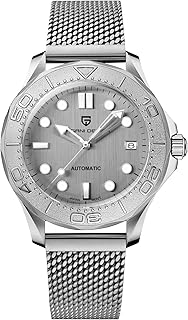 Sponsored Ad - HaiQin Pagani Design 1818 Vintage Men's Automatic Mechanical Watch Japanese 8215 Movement Full Stainless St...