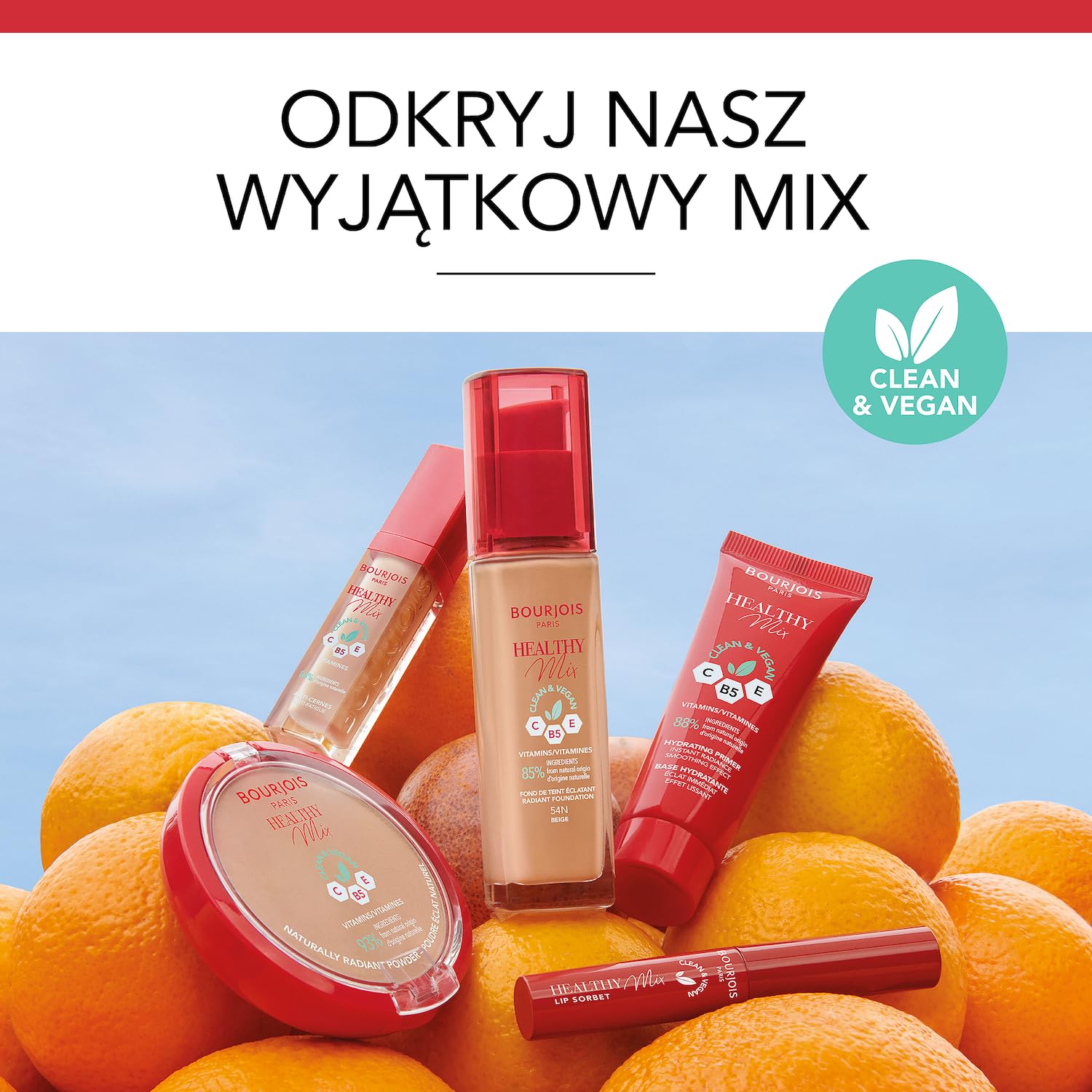 Bourjois Healthy Mix Clean Lip Sorbet wegańska, nawilżająca pomadka do ust nr 06 - Peanude Butter