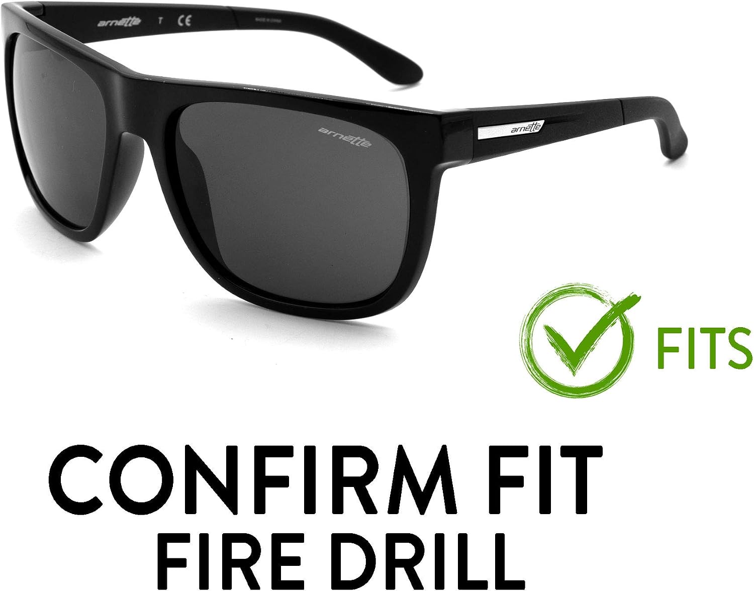 Apex Lenses Polarized Replacement Lenses for Arnette Fire Drill AN4143 Sunglasses