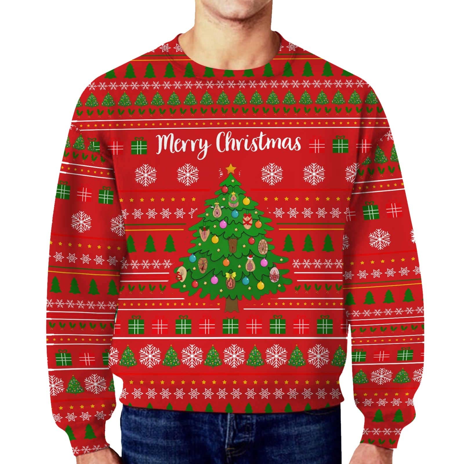 Light Up Christmas Jumpers for Men Party Xmas Day Sweatshirts Snowflake  Holiday Hoodies Christmas Jumpers Christmas Tops Blouses Xmas Day Hoodies