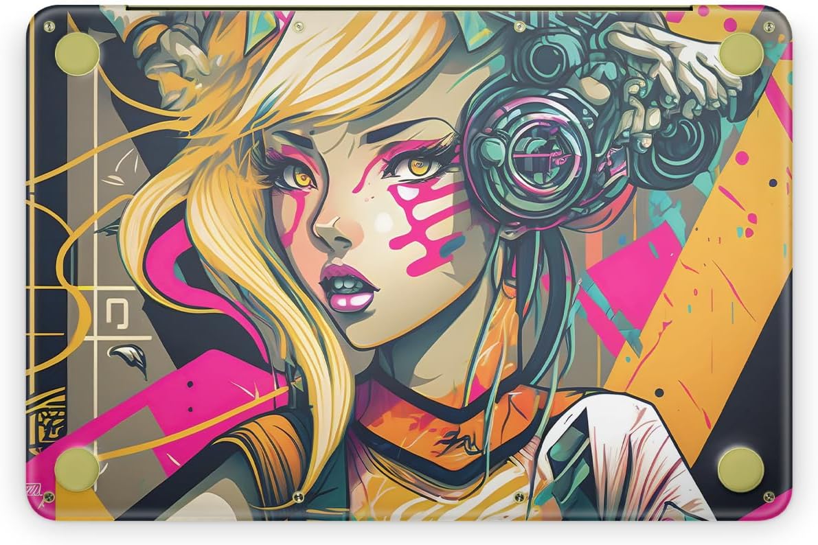 Laptop Skin Compatible with Apple MacBook Neo - Techno Punk - Premium 3M Vinyl Protective Wrap Decal Cover - Easy to Apply | Crafted in the USA by MightySkins