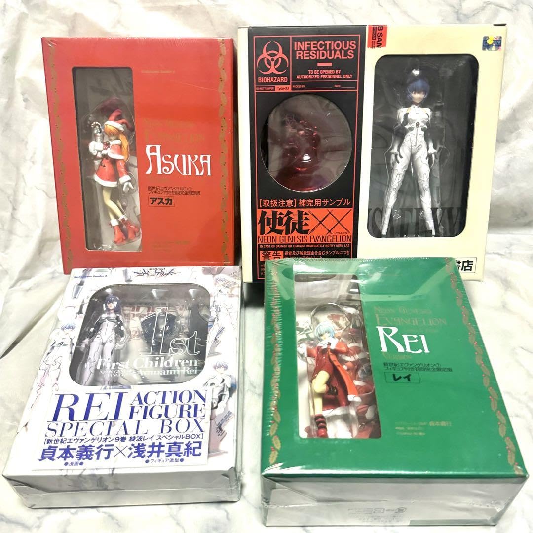 Amazon.co.jp: 綾波レイ アスカ ラングレー アルミサエル フィギュア  