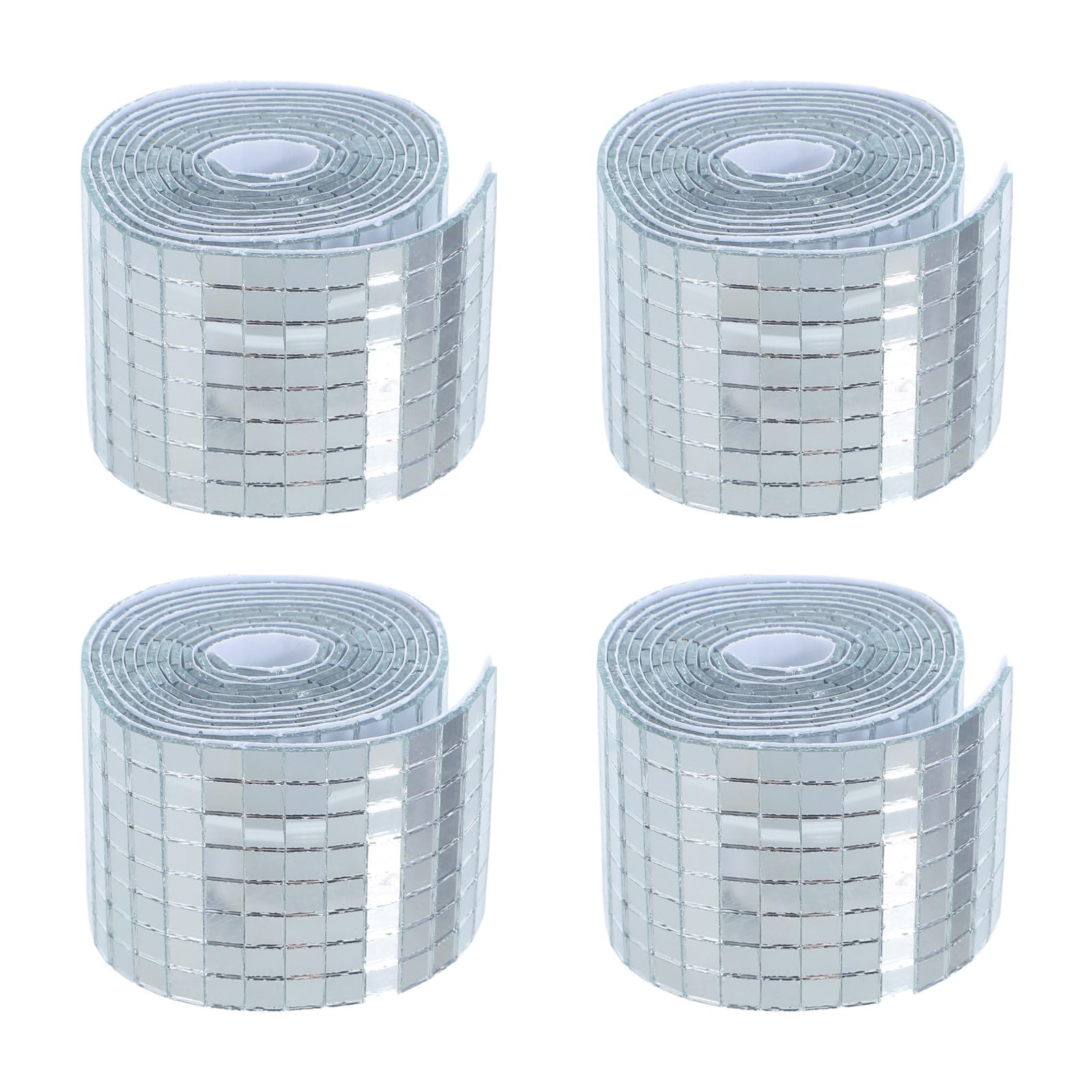 Pegatinas de color plata reflectantes para revivir jarrones y arte apagado