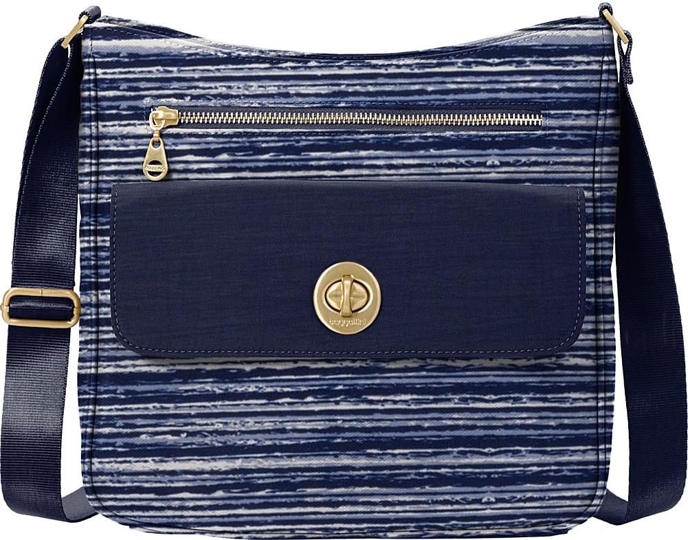 Baggallini womens Antalya Top Zip Flap Crossbody