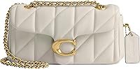 Coach Women's Quilted Tabby Shoulder Bag 20 with Chain Strap - Luxurious Nappa Leather Crossbody Bag