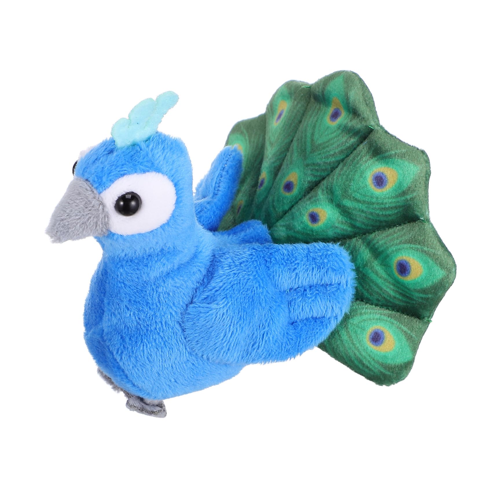 Marionnette à Doigt Mini Peluche Oiseau Coloré Sûre et Résistante pour Bambins Portable Interactif pour Raconter des Histoires et Jouer